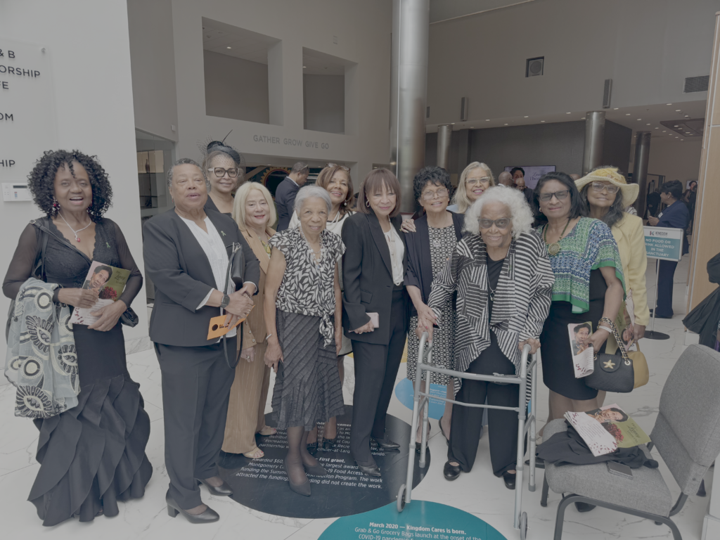 Auxiliary members at Mrs. Tompkins' funeral